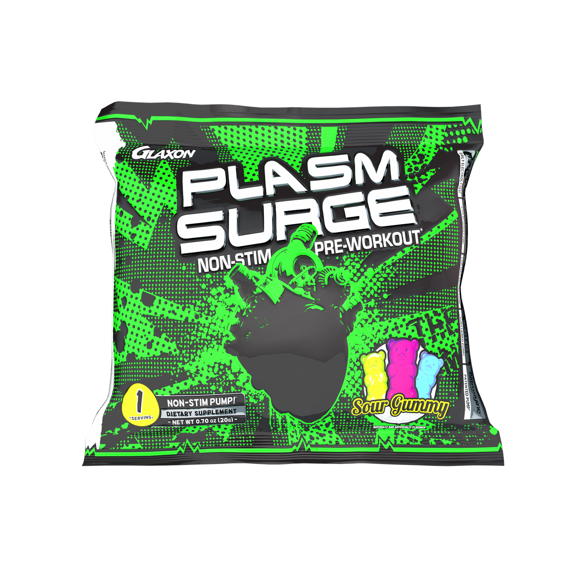 Plasm Surge Non Stim Pre Workout And Pump Glaxon